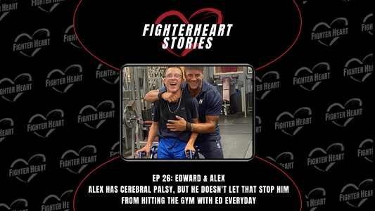 Edward & Alex - Cerebral Palsy Doesn't Stop Alex From Hitting The Gym With Ed Everyday