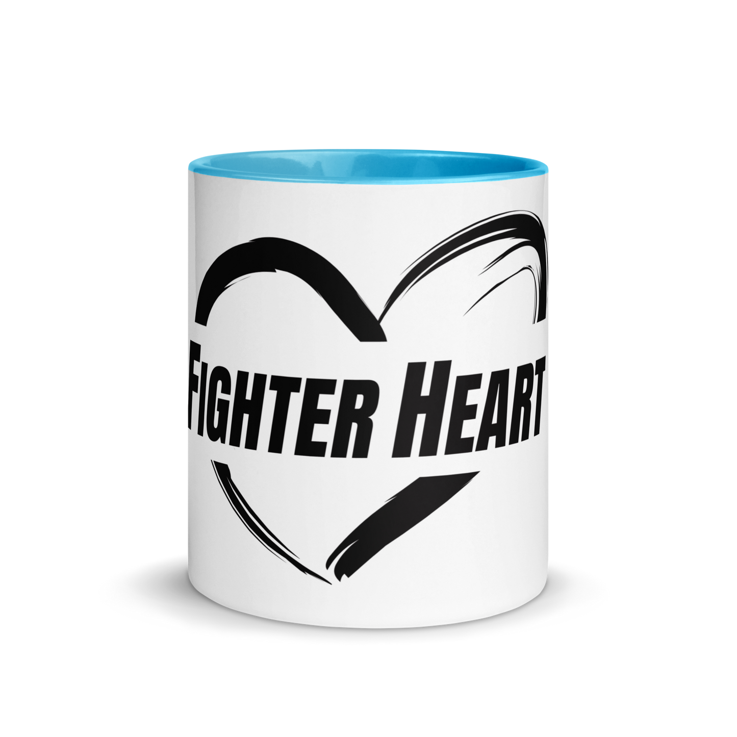 FighterHeart Colored Mug - multi-color